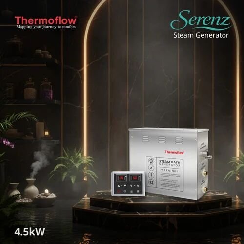 Steam Bath Machine With Digital Control Panel