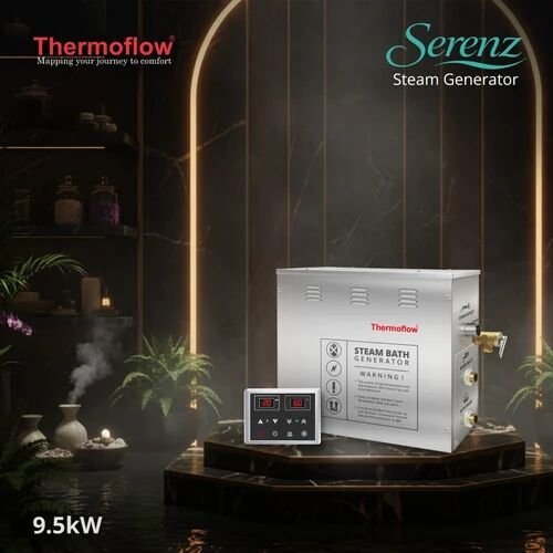 9.5kW Serenz Steam Bath Generator