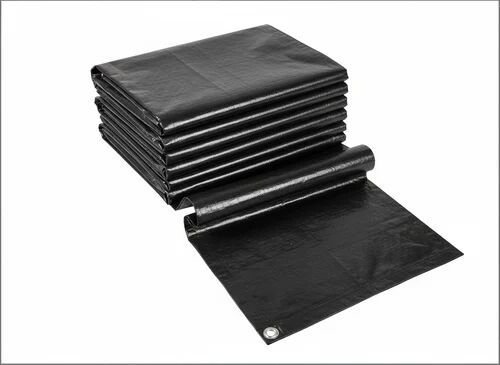 Black Tarpaulin Sheet