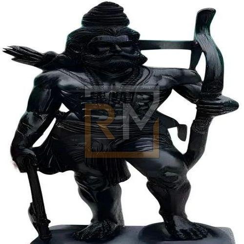 Marble Black Parshuram Statue