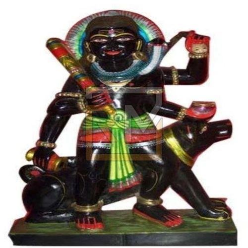 Marble Carved Bheru Baba Statue
