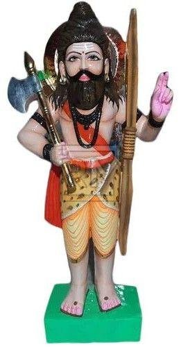 Marble Colored Parshuram Statue