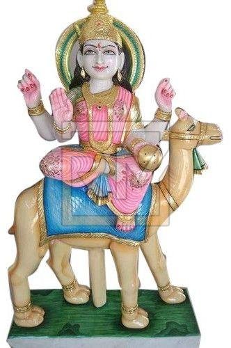 Marble Dashamaa Mata Statue