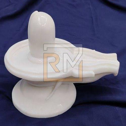 Marble White Shivling