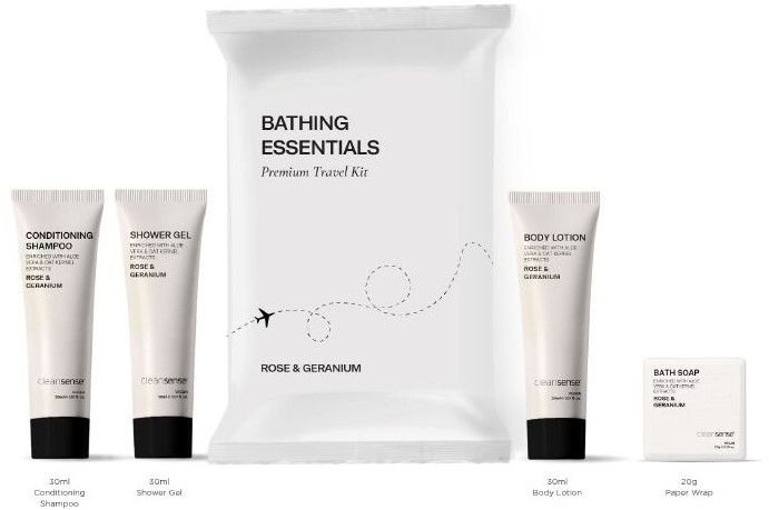 Kimirica Clean Sense Premium Hotel Amenity Kit