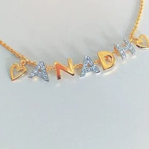 Diamond Custom Name Pendant