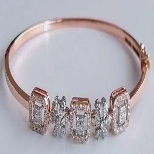 Flower Shape Diamond Bracelet