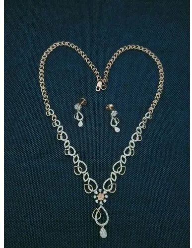 Real Diamond Necklace Set