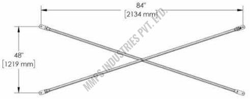 Cross Bracing Scaffolding Frame