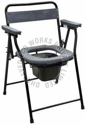 Patient Black Commode Chair