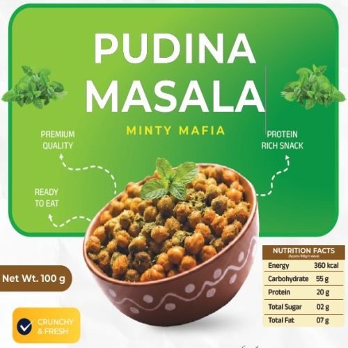 Pudina Masala Bengal Gram