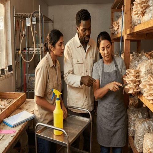 Mushroom Cultivation Training