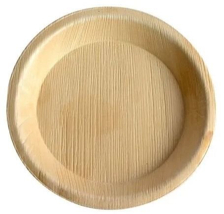 10 Inch Round Areca Palm Leaf Plate