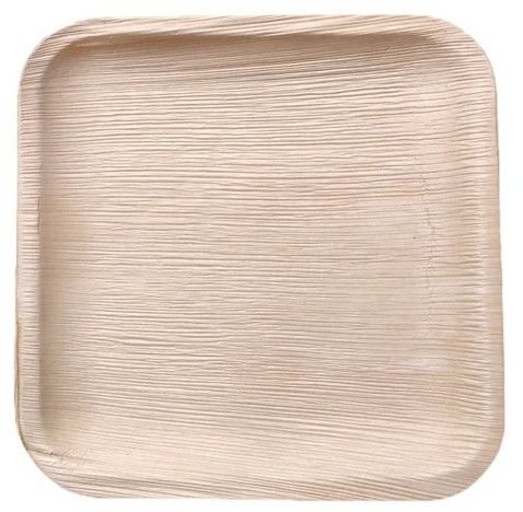 10 Inch Square Areca Leaf Plate