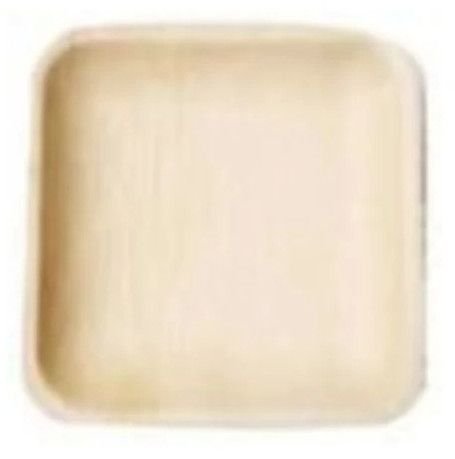 4 Inch Square Areca Leaf Plate