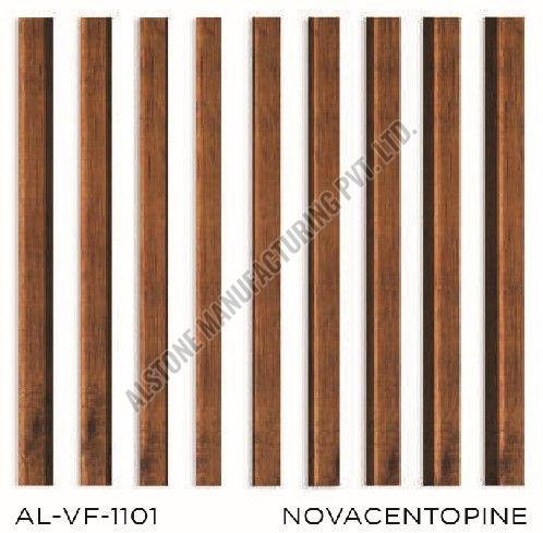 AL-VF-1101 Novacentopine Aluminium  Fin Louvered Panel