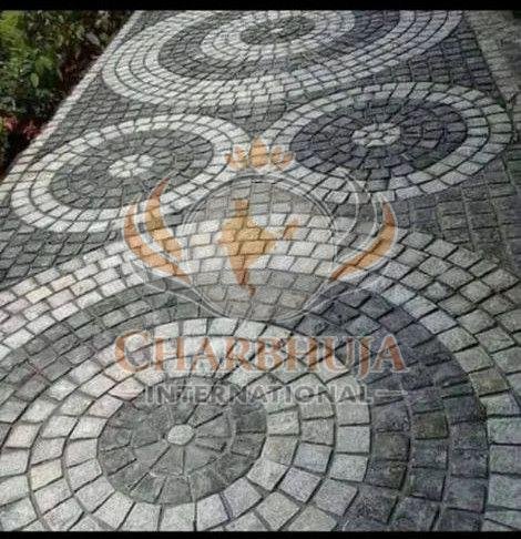 Black Limestone Cobble Stone