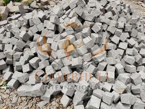 Grey Granite Cobble Stone