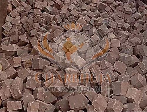 Heavy Duty Red Parking Sandstone Cobbles