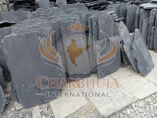 Matte Kadappa Black Flagstone Limestone