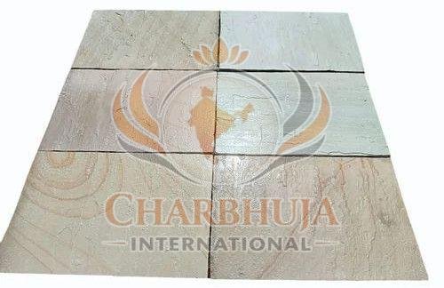 Mint Fossil Flooring Sandstone Slab