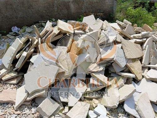 Natural Gwalior Mint Crazy Flagstone Sandstone