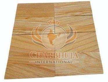 Teakwood Sandstone Flooring Slabs