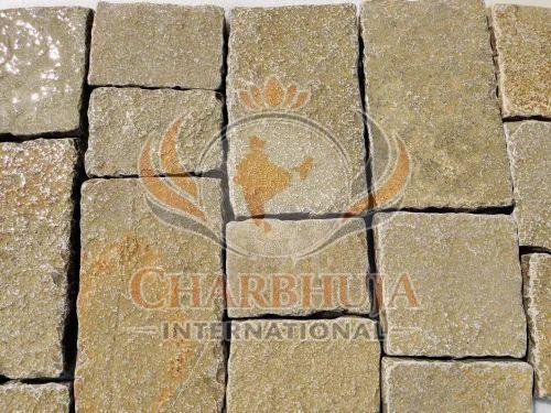 Tumbled Yellow Cobble Sandstone