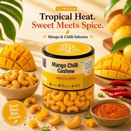 Mango Chilli Flavoured Cashews
