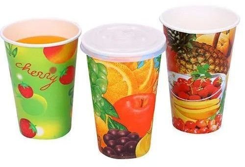 Disposable 450ml Paper Juice Glass