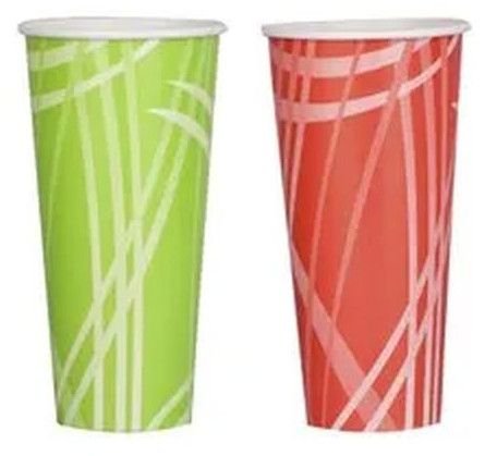 Disposable 650ml Paper Juice Glass