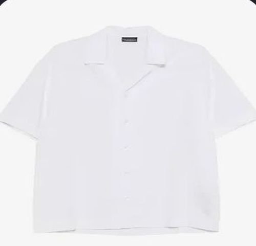 Mens White Half Sleeve Shirts