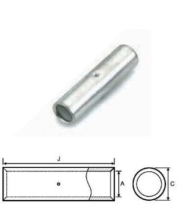 Crimping Type Copper In Line Electrical Connector