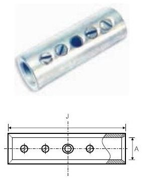 Tinned Screw Sleeves