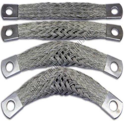 Braided Silver Flexible Connectors