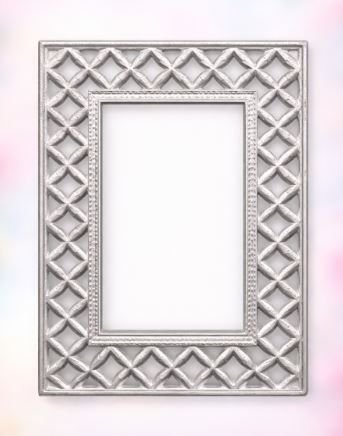 Rectangle Silver Mirror Frame