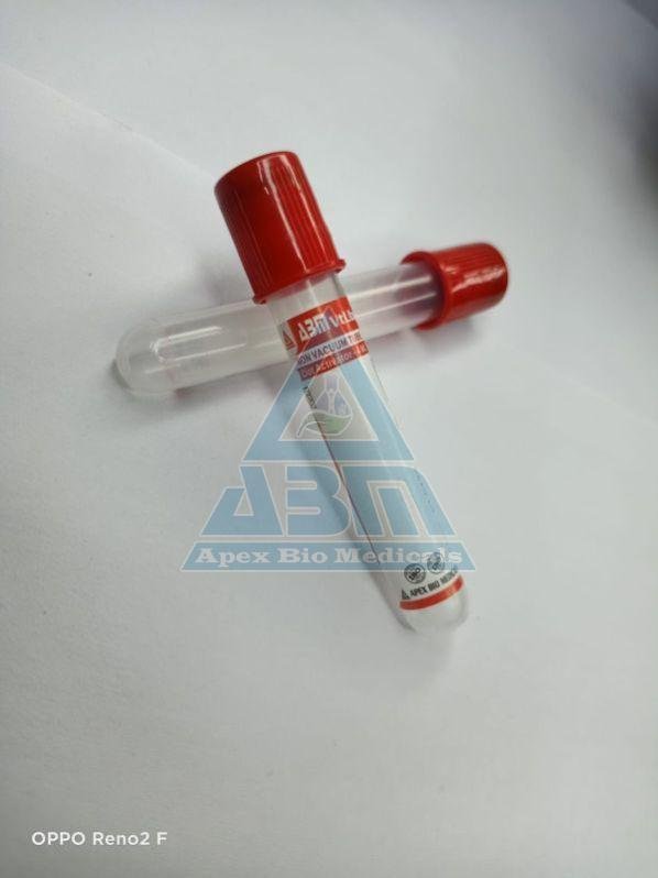 Clot Activator Non Vacuum Blood Collection Tube