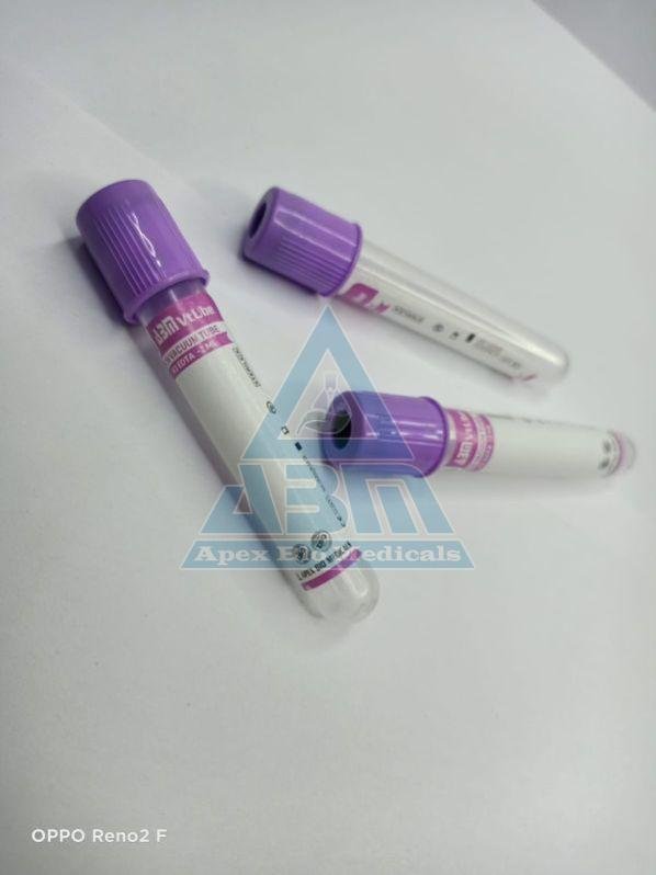 K3 EDTA Non Vacuum Blood Collection Tube