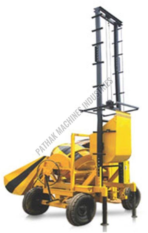 Concrete Mixer Machine with Hoist