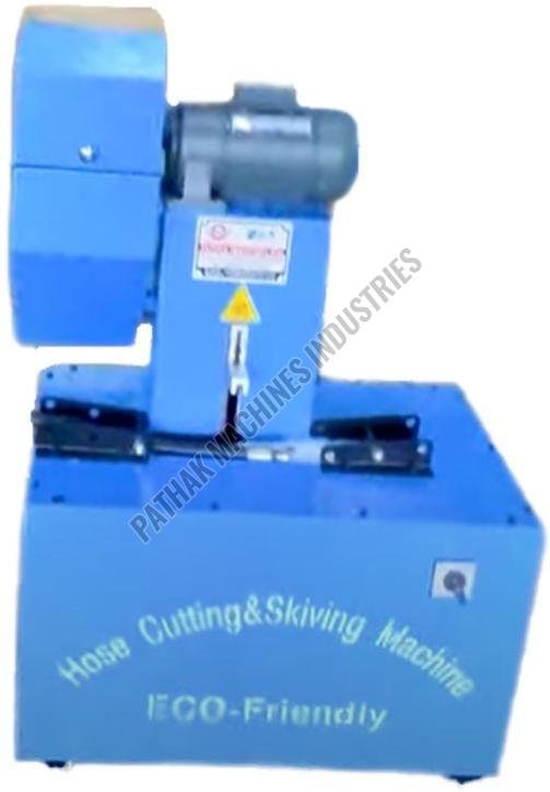Hose Cutting Cum Skieving Machine