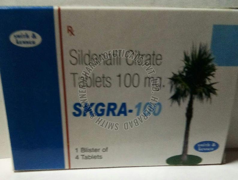 Sildenafil Citrate 100mg Tablets