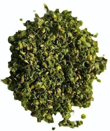 Dehydrated Green Capsicum Flakes