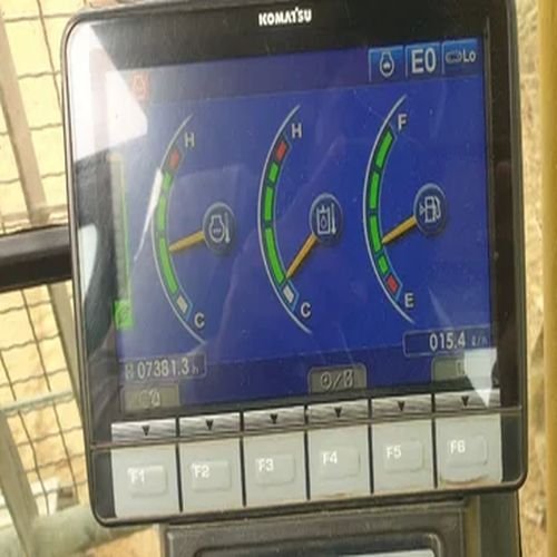 Komatsu Excavator Monitor