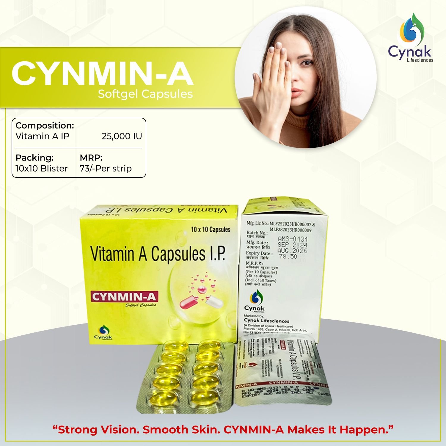 Cynmin A Vitamin A Soft Gel Capsule