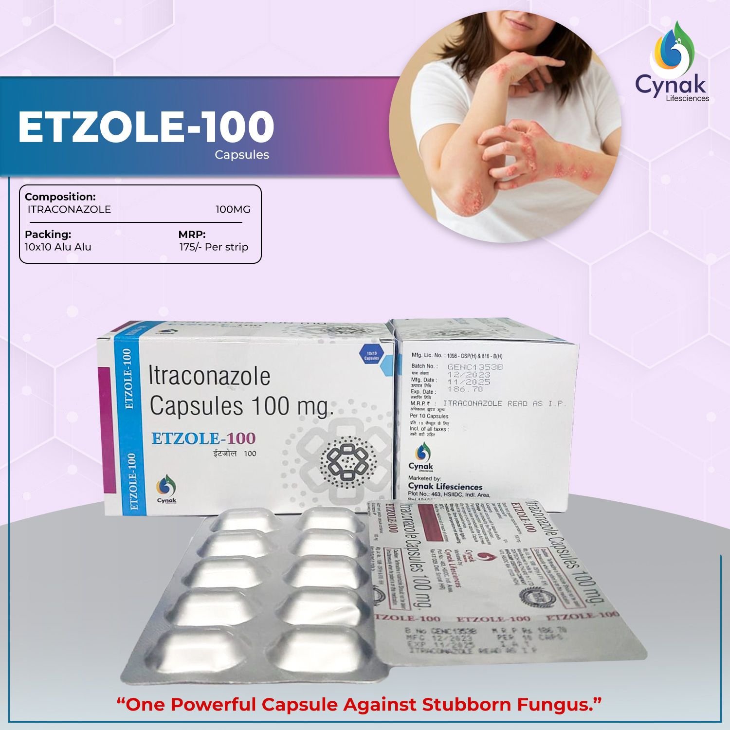 Etzole 100mg Itraconazole Capsule