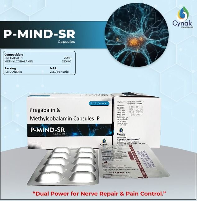P Mind SR Pregabalin Methylcobalamin Capsules