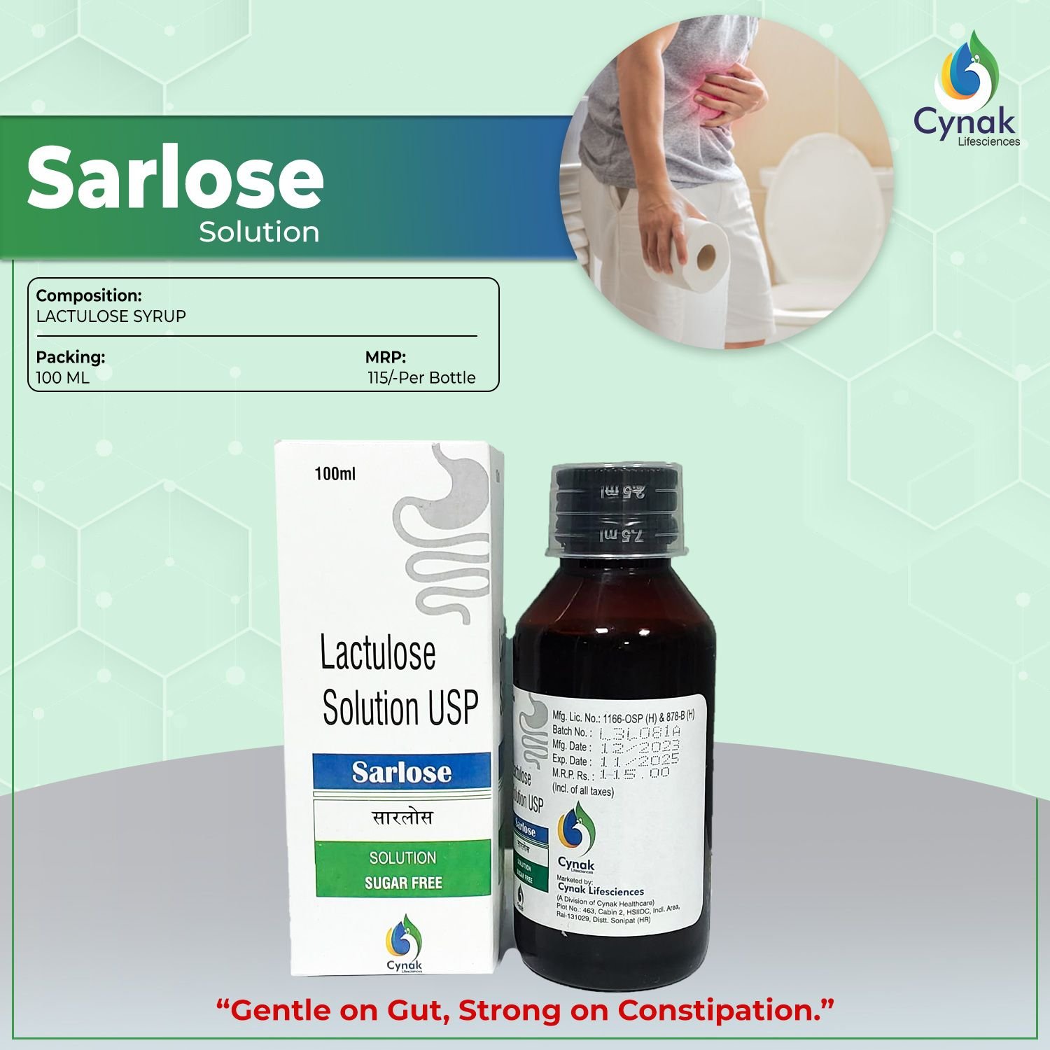 Sarlose Lactulose Syrup