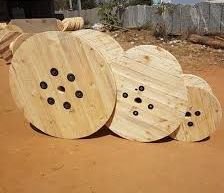 Pinewood Cable Drum