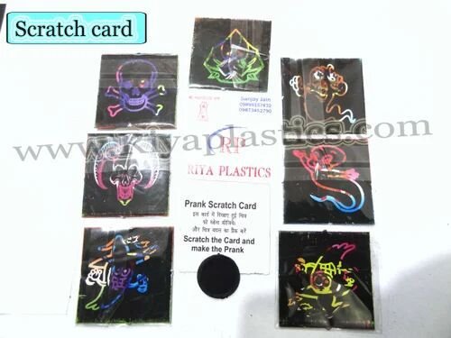 Paper Scratch Card