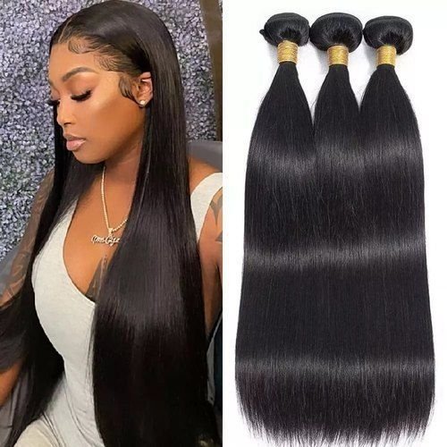Indian Straight Human Hair Weft Bundle